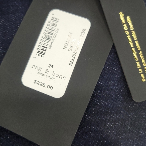 Rag & Bone Peyton Midrise Bootcut Jeans Size 25 - Picture 9 of 13